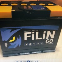 аккумулятор 6СТ-60  Filin 60 п.п.